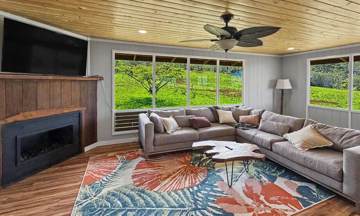 Ninole House | 100 Acre Off Grid Waterfall Ranch Home