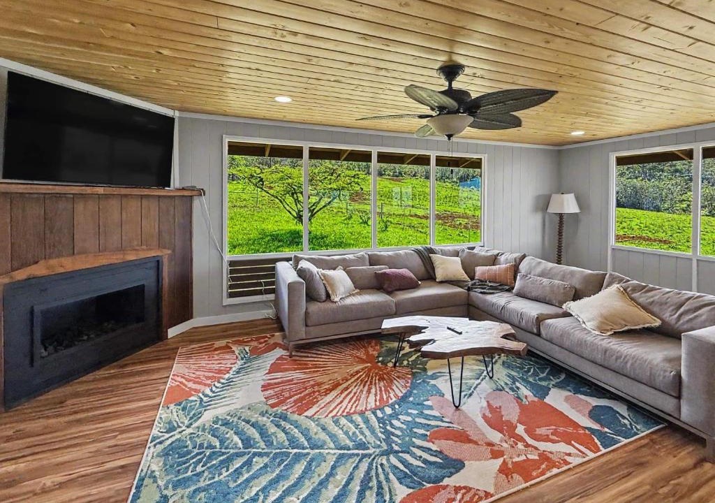 Ninole House | 100 Acre Off Grid Waterfall Ranch Home