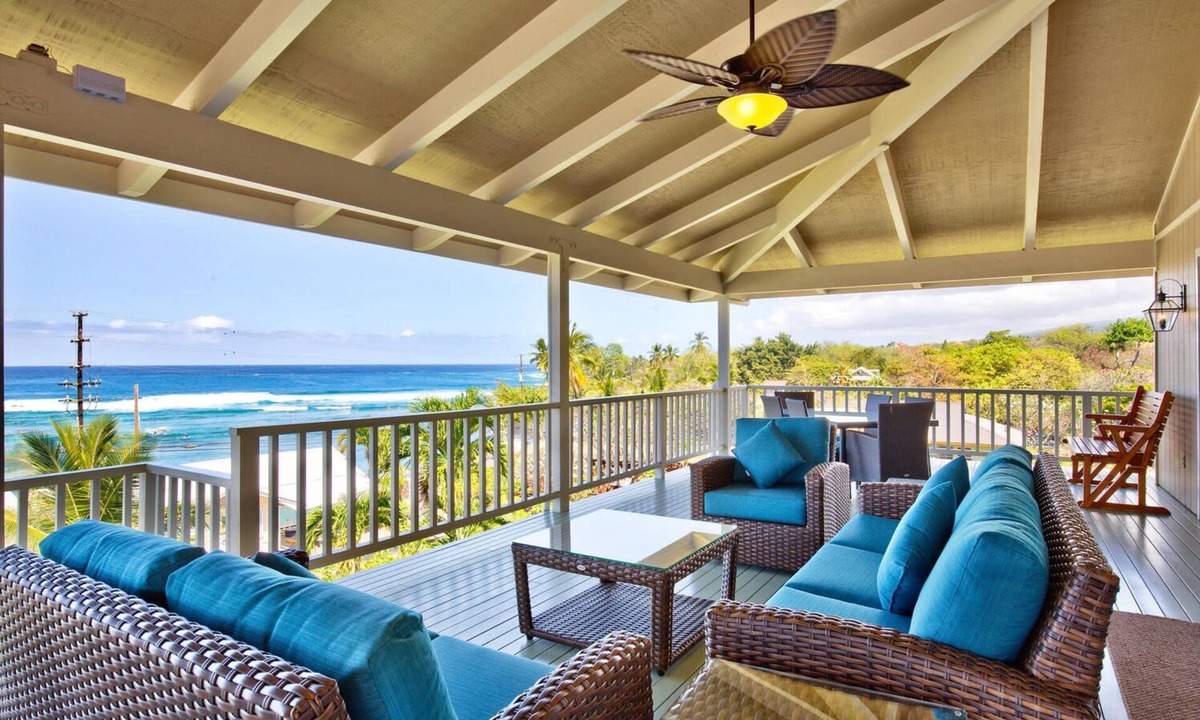 Kahaluu Bay Condo | 🏖️Across from Kahaluʻu Snorkel Beach | Ocean View Penthouse w/AC
