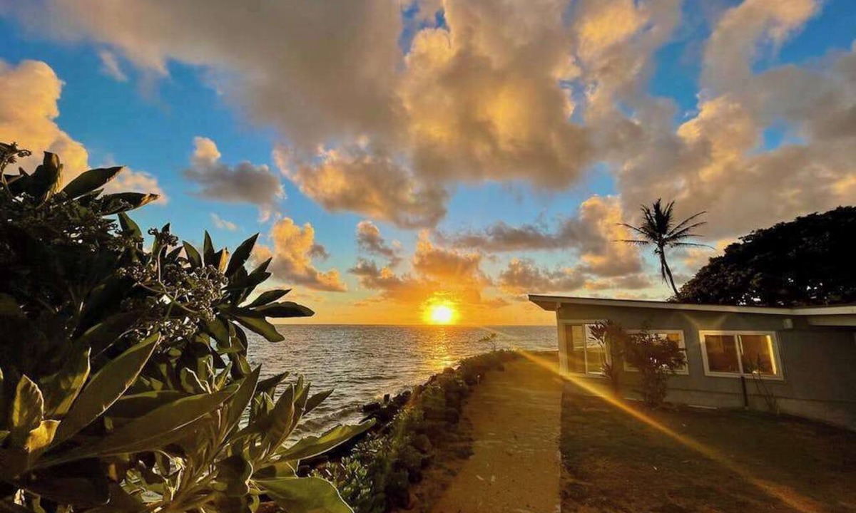 Hauula House | Beachfront Hauula Hideaway with Ocean Views - Steps to the Sand