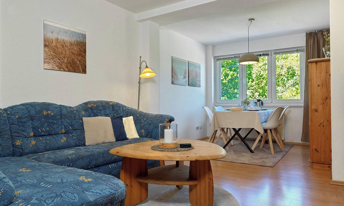 Am Schwarzen Busch Apartment | Seeblick 10 Vacation Rental with Ocean Views and a Balcony Right on the Beach