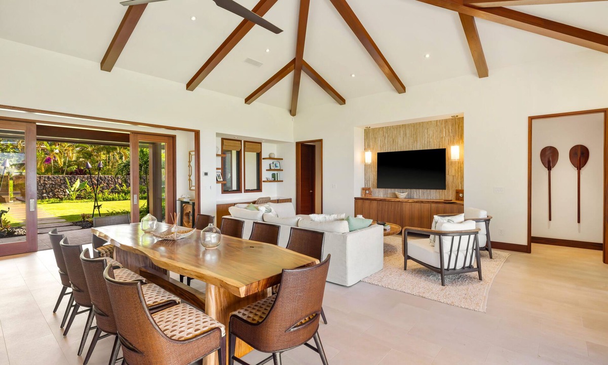Poipu House | Hale Kipu by Alekona Kauai: Luxury 5br Ocean View Home w Pool, Fire pit, Spa