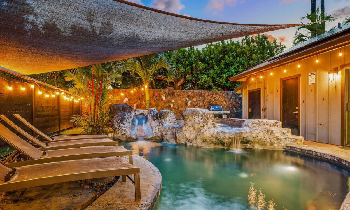 Princeville House | Huge Home w/Private Pool, Jacuzzi & Water Slide!