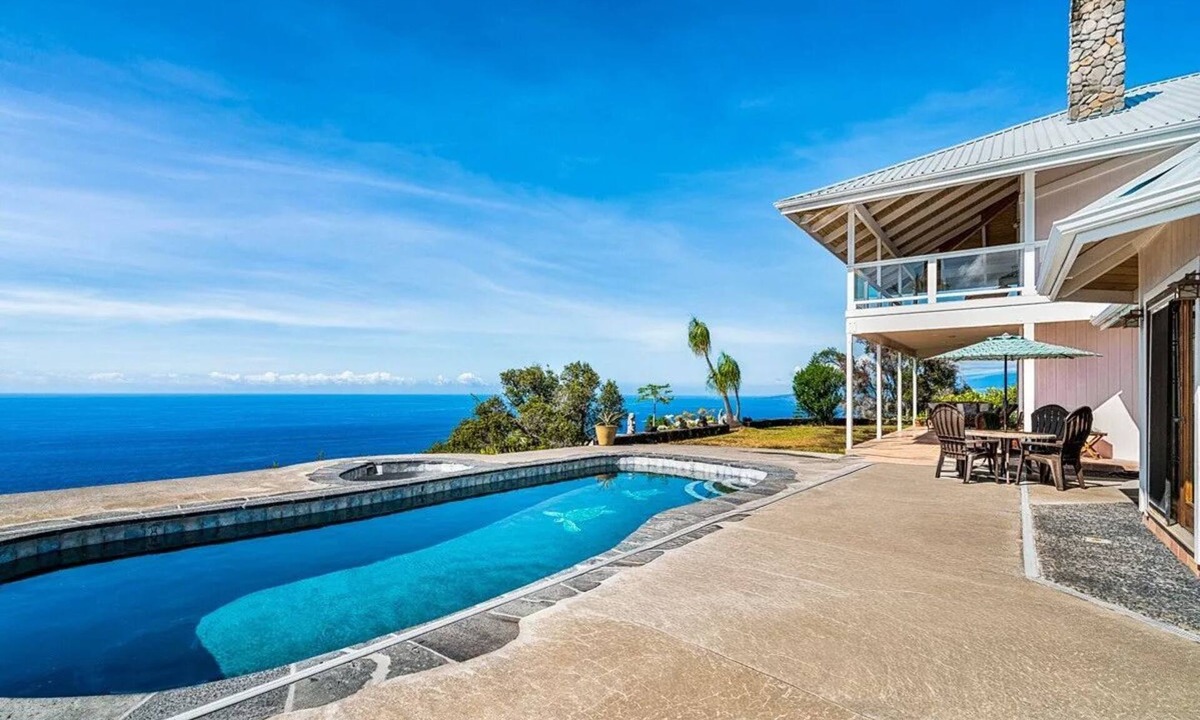 Opihihale House | Kona Oceanview Villa - Luxury Group House with Pool, Hot Tub, and Coastline View