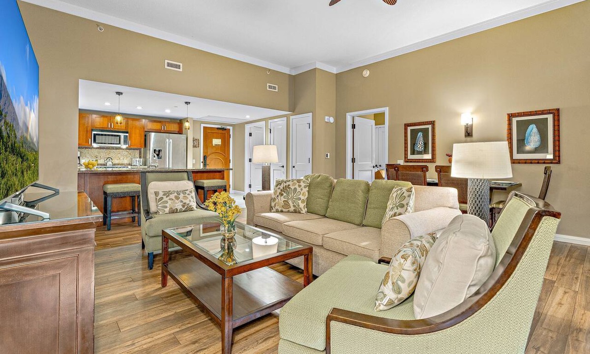 Kaanapali Condo | Maui Resort Rentals: Honua Kai Hokulani 112 – Super Quiet and Private Ground Floor 2BR, Easy Access to Pools, Beach, and BBQs, Large Lawn Area!