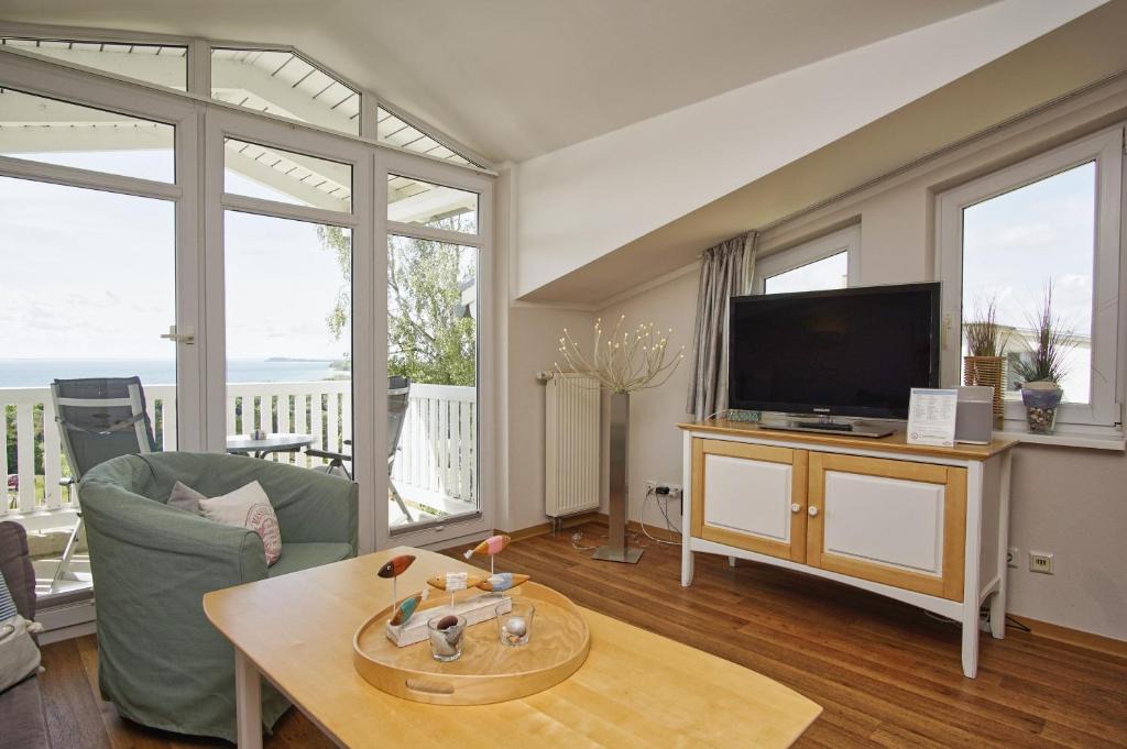 Gohren Apartment | Meeresblick Residenzen Ferienwohnung 29 mit Sauna- und Schwimmbadnutzung im AHOI Sellin