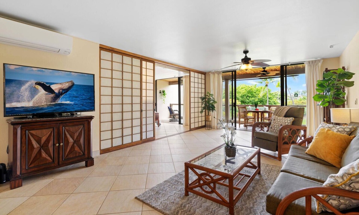 Kahaluu-Keauhou Condo | NEW LISTING Beautiful Kailua Kona 2-bed 2-bath condo w/AC in at KKSRC by beach