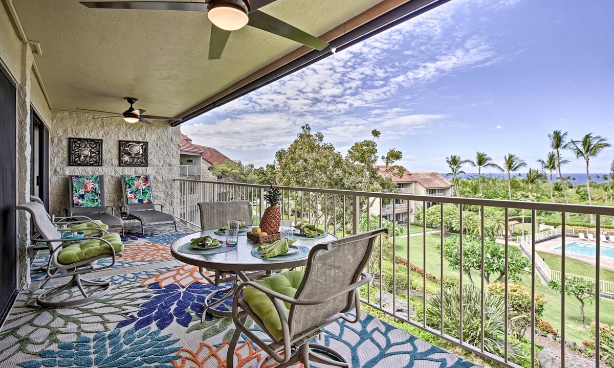 Keauhou Condo | Ocean-View Lanai! Resort Condo on Kona Coast