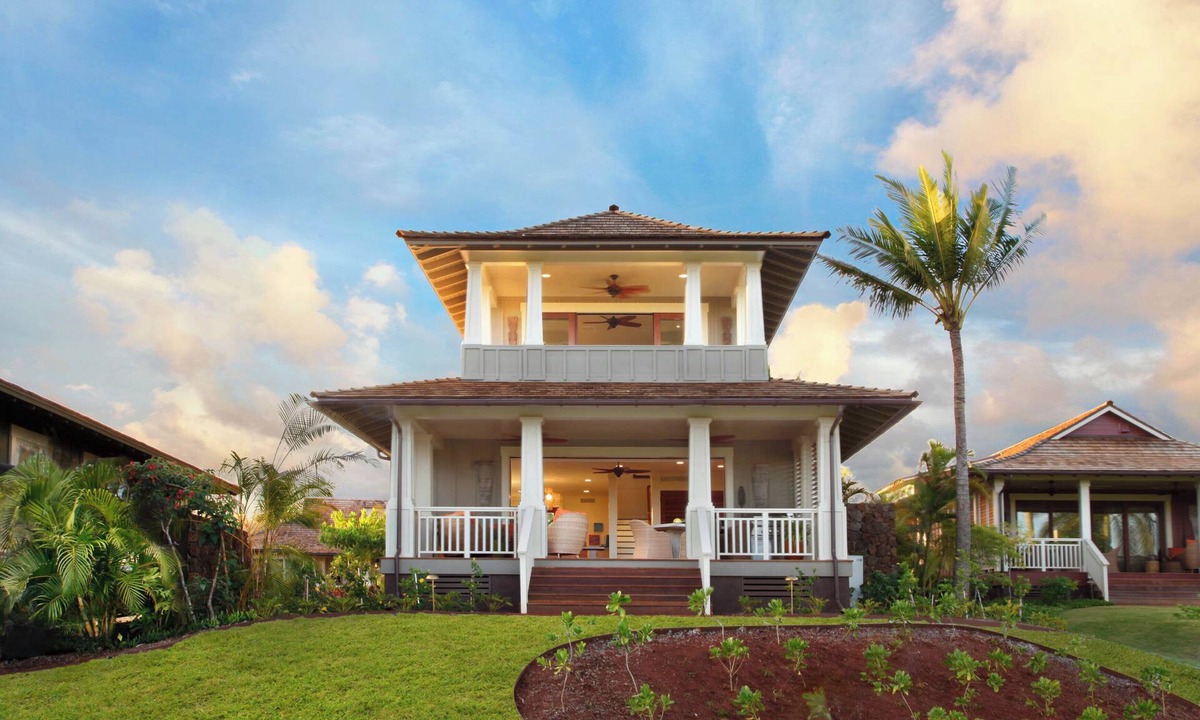 Poipu House | Ocean Views | Resort Amenities | Two-Story Bungalow