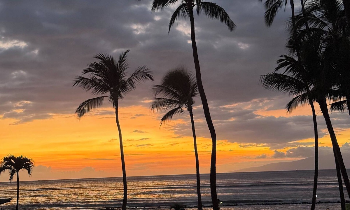 Kihei Condo | Oceanfront 2BR 2BA Kihei Maui–Stunning Lanai Sunsets, Beach Front, Turtles!