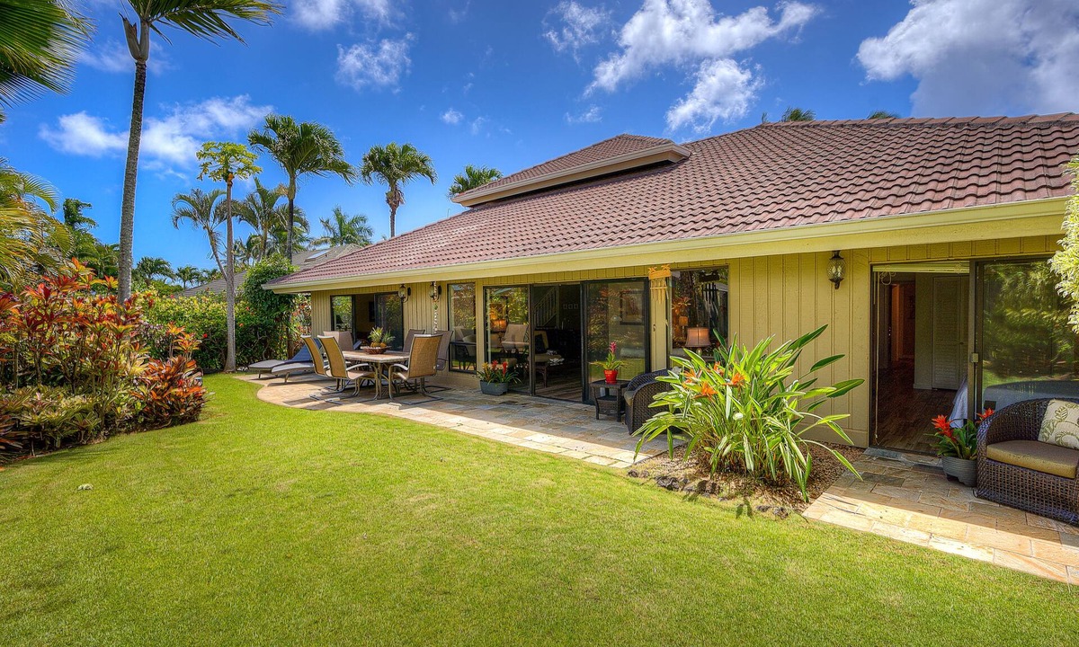 Poipu House | Prime Poipu Beach Home - 4 Ground Floor Bedrooms, 3 Bathrooms, near Hyatt. AC