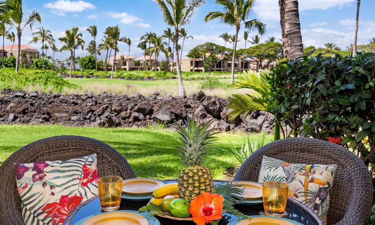 Waikoloa House | 🏖️Private Golf View Townhome w/2 Lanais + Pickleball