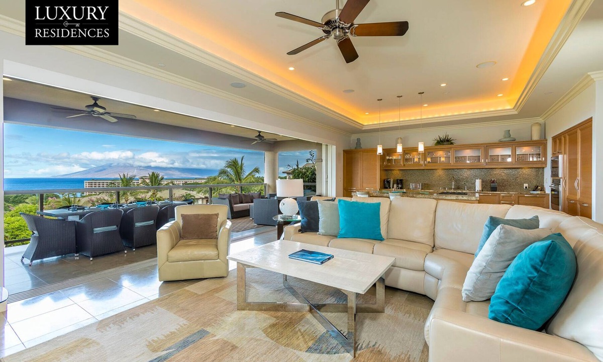 Wailea Villa | Summer Deal Wailea Villa with Ocean Views and Private Lanais