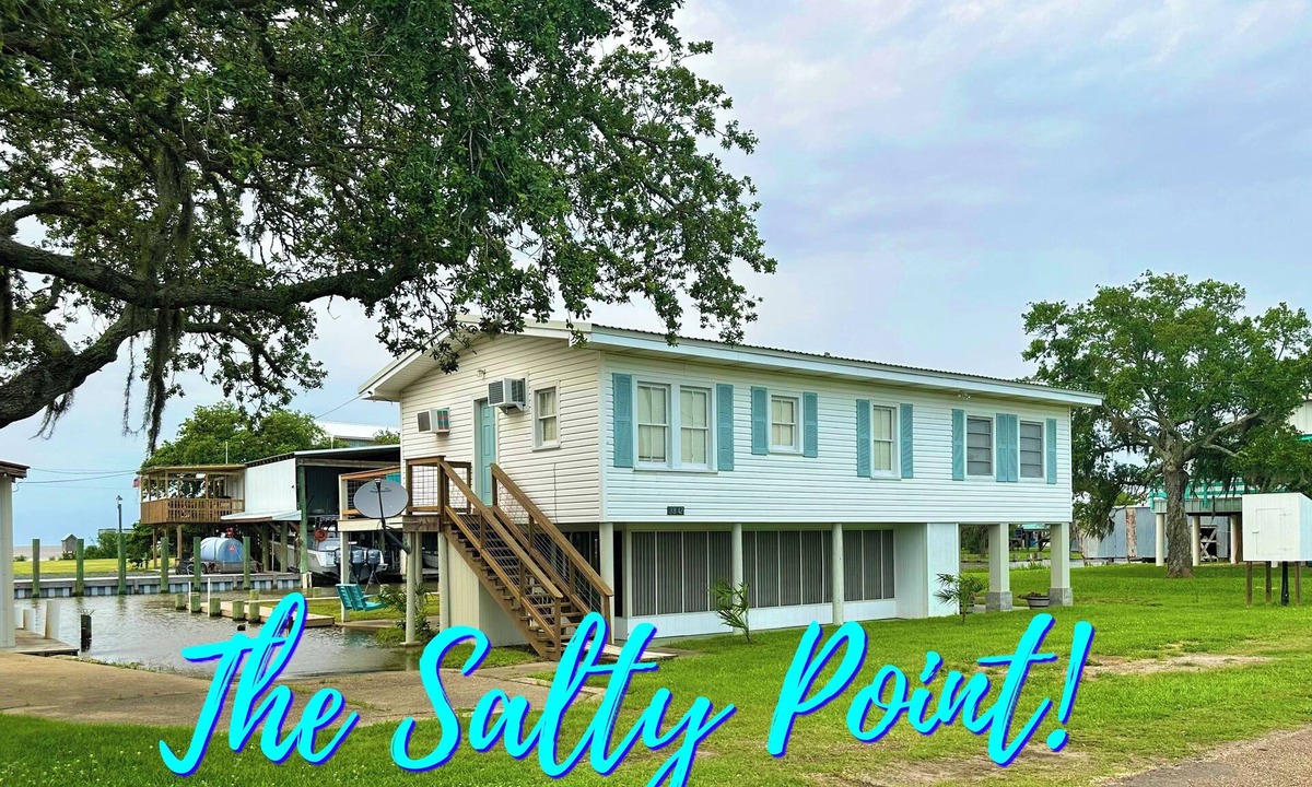 Cypremort Point Cottage | The Salty Point.a waterfront fishing cottage with kayaks, ping pong and more!