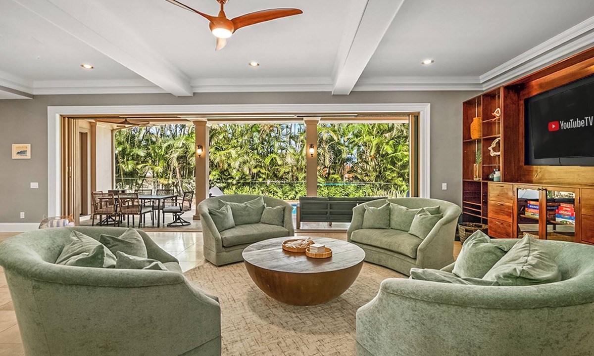 Poipu Villa | Tiki Villa Poipu 5Bd Pool & AC Sleeps 16+