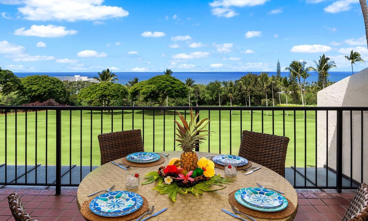 Keauhou Condo | 🏖️Top Floor Ocean View Condo w/AC | Kona Golf Course