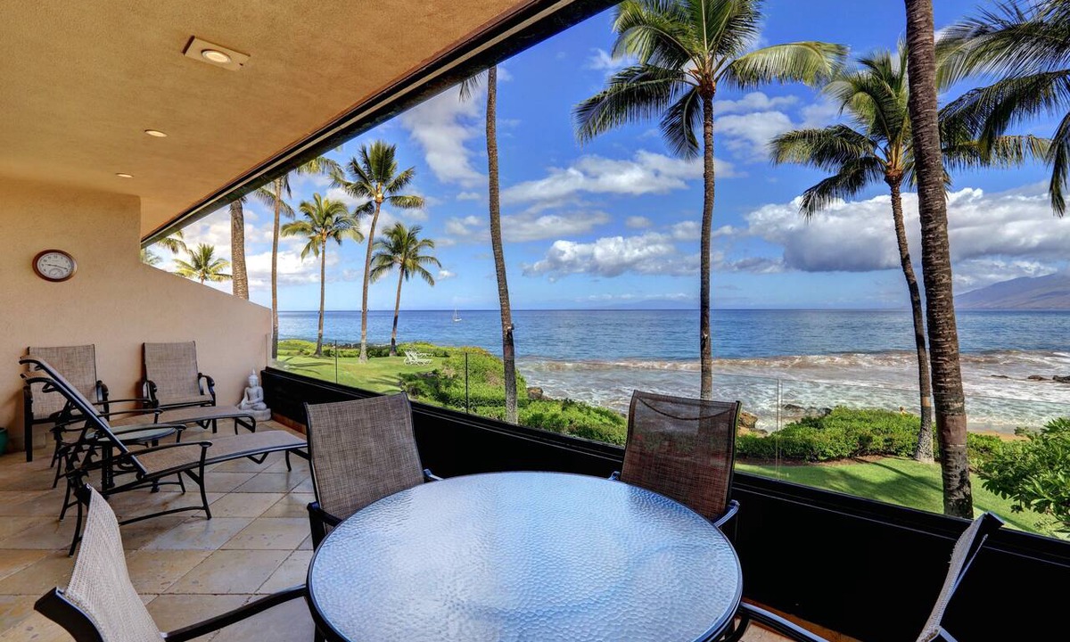 Wailea Condo | Ultimate Beachfront Retreat: Makena Surf E204 - Prime Location & Amazing Views!