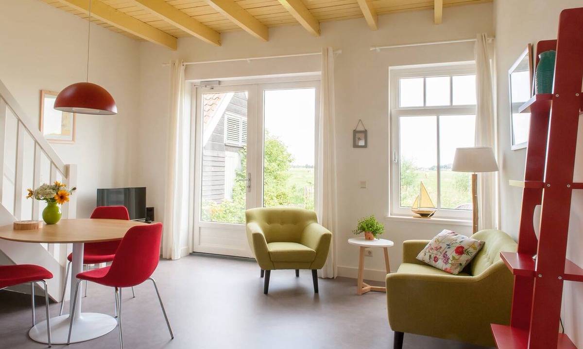 Vleteren Apartment | Unobstructed view of meadow, near Leiden