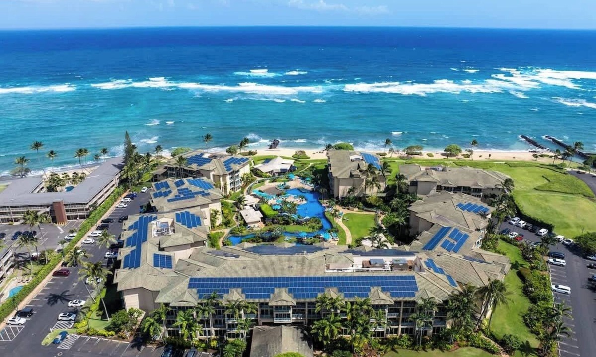 Wailua Condo | Waipouli Beach Resort B202 - Resort Pool, Waterslides, AC, & Steps to Beach Fun!
