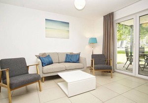 Beachfront vacation rental with a terrace, access to the pool and sauna - Rex Rugia H-1010 - in Göhren