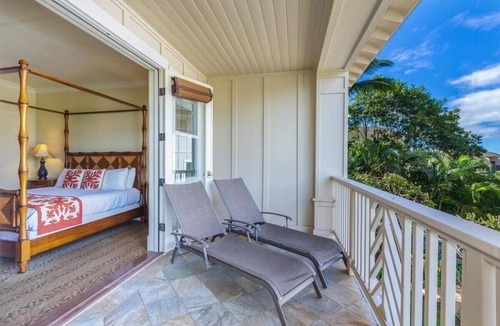 Poipu Villa | 4BR I Elegant Poolside Penthouse l Private Elevator