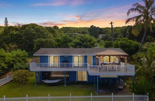 Kahaluu-Keauhou House | 4BR Kona Home with Ocean Views and AC!