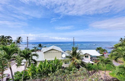 Kahaluu Bay Condo | 🏖️Across from Kahaluʻu Snorkel Beach | Ocean View Penthouse w/AC
