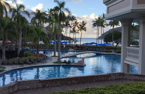 Lihue Villa | Beautiful 1-bedroom Ocean Front Villa at Marriott's Kauai Beach Club.