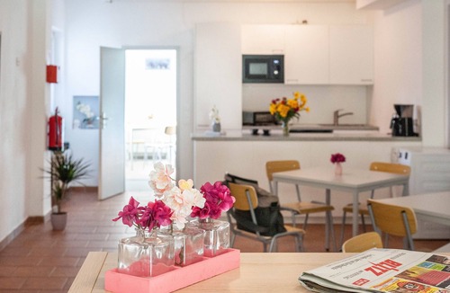 Malchin Apartment | Bedroom 2 for 4 Guests with Wi-Fi