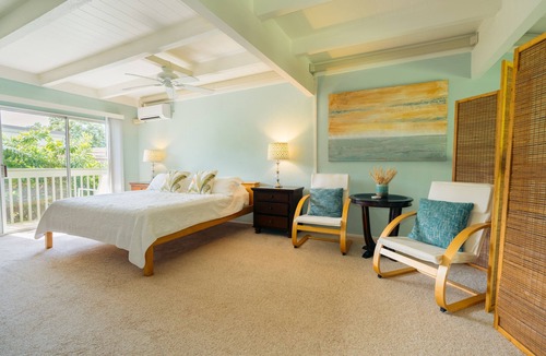 Princeville Condo | Bright and airy garden condo in spectacular Princeville with air conditioning
