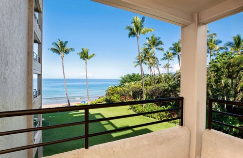 Wailea Condo | Charming Oceanfront retreat- Steps from the Beach, 2BR/2BA Polo Beach Club 308