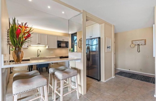 Wailea Condo | Charming Oceanview Oasis: Wailea Elua 802 Surrounded by Lush Tropical Grounds