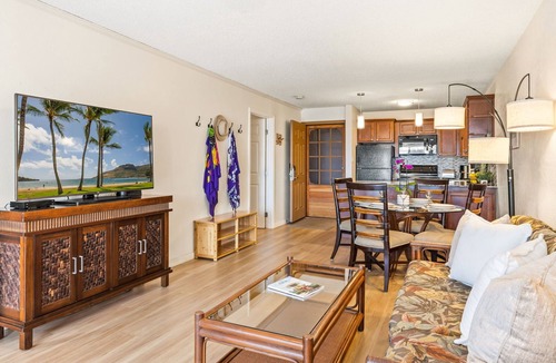Nawiliwili Condo | Condo-Ocean & Mountain View, 2BR Ensuite Baths, 2 Lanais, Walk to Kalapaki Beach