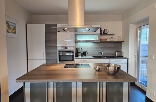 Alt Gaarz House | Detached vacation home Salzhaffblick with sauna, garden and view of the Salzh