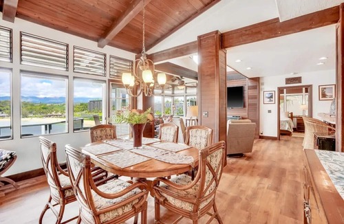 Lihue Condo | Direct Oceanfront Kalapaki Beach Home, Wrap-Around Lanai, A/C, Views, Sleeps 8