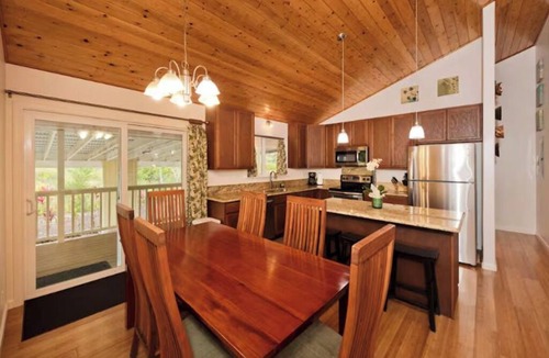 Keaau House | Eco Ocean Oasis, Tropical 1-Acre Retreat with Pool, Hot Tub, AC, Lanai