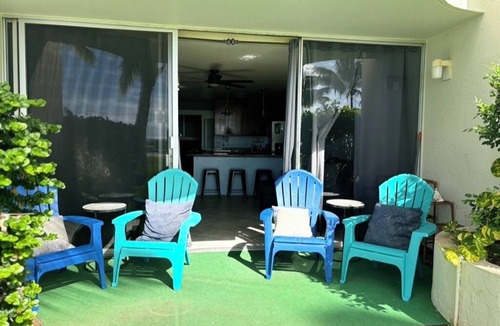 Maili Condo | Escape to Maili Cove in our fully furnished condo perfect for a family vacation.