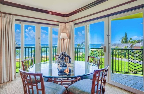 Wailua Condo | G401 - Top Floor Ocean View Corner Suite - Extra Large Floor Plan in Kapaa w AC!