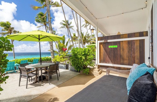 Pupukea House | Gardenia @ Ke Iki Beach Bungalows ~ Daily Free Yoga~Sauna~Cold Plunge~AC