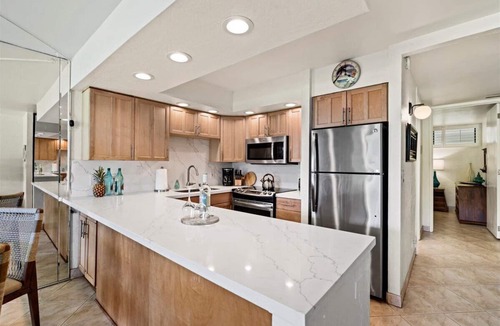 Honokowai Apartment | Ground Floor- Just Renovated, AC & 20 steps to the Ocean