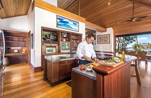 Keauhou House | Hahalua Bay Villa by Gather: Luxury Oceanfront Estate w/Pool & Views