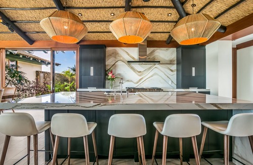 Koloa House | Hale Kahakai by Alekona Kauai: Luxury 4BR Bali-Inspired Home in Kukuiula w AC, private pool