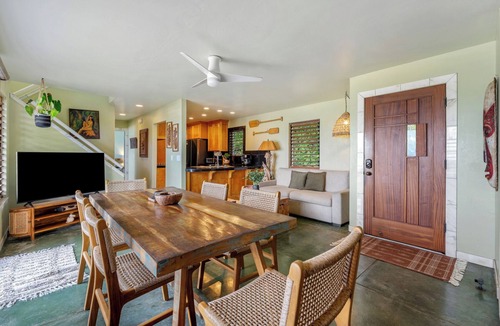 Wainiha House | Hale Kepuhi by Gather: Hanalei Beachfront Home w/Ocean Views & Private Lana