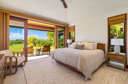 Poipu House | Hale Kipu by Alekona Kauai: Luxury 5br Ocean View Home w Pool, Fire pit, Spa