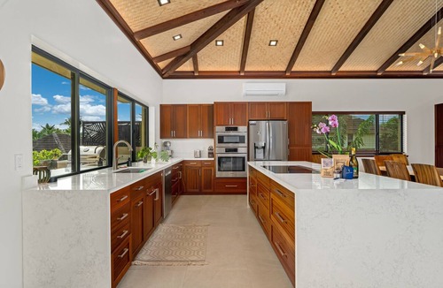 Bayview House | Hale Lava by Alekona Kauai: Large 4BR Home w Private Pool and Spa, AC, located in Poipu Kai