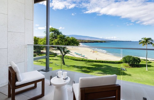 Kamuela Condo | Hapuna Beach Paradise 2 Bed Penthouse Oceanfront View Resort