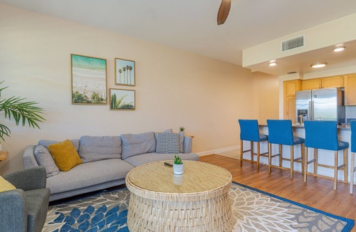 Kapolei Condo | Hillside Villas 1496-2: Elegant 3BR in Ko Olina with Spacious Lanai