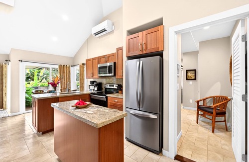 Anahola House | Honeymoon Cottage 1 Bed, 1 Bath with A/C, Steps to the Beach TVNC#5069