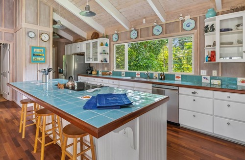 Kilauea House | Hosted By Parrish Kauai: Noho Kai at Anini Beach - Classic Hawaiian Beach Cottag