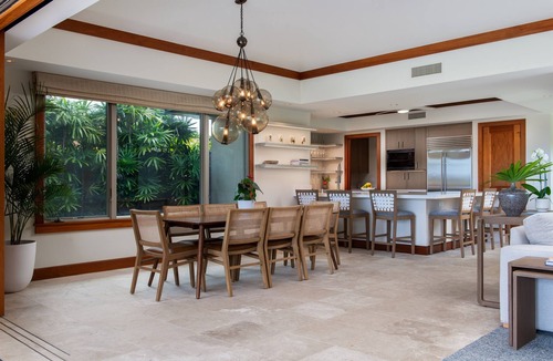 Kaupulehu House | Hualalai private 4 bedroom home with 2 golf carts & Ocean View